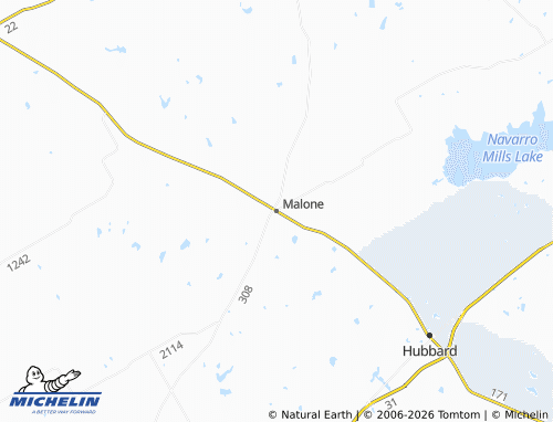 Mapa MICHELIN Malone - ViaMichelin