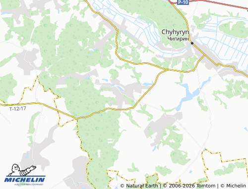 Mappa MICHELIN Ivanivka - ViaMichelin
