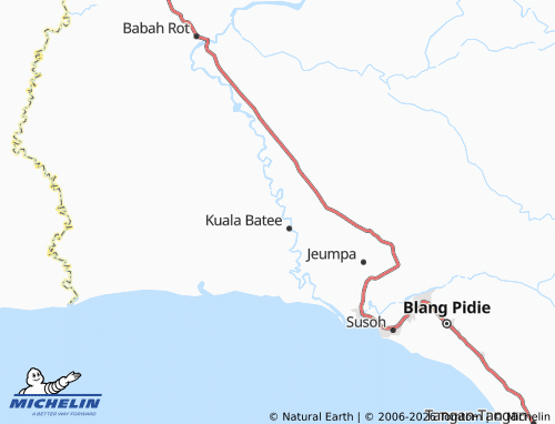Mapa MICHELIN Blang Makmur - ViaMichelin