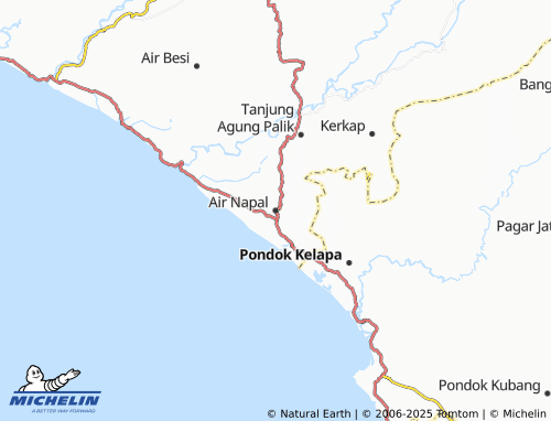 MICHELIN Air Napal map - ViaMichelin
