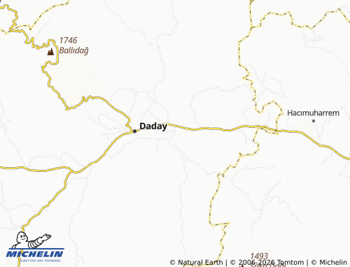 MICHELIN Sarıçam map - ViaMichelin
