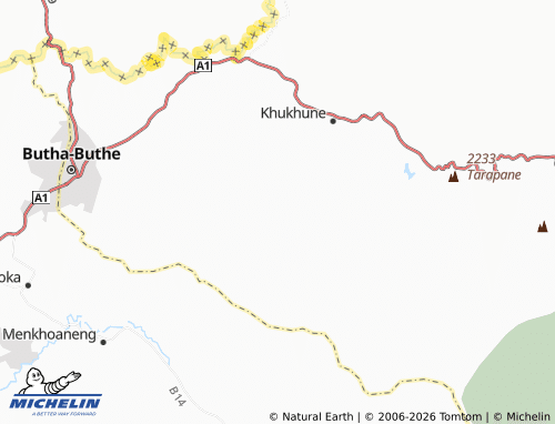 Mappa MICHELIN Ha Mohalenyana - ViaMichelin