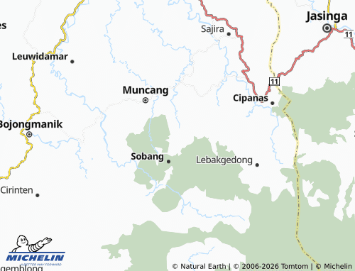Mapa MICHELIN Cikarang - ViaMichelin