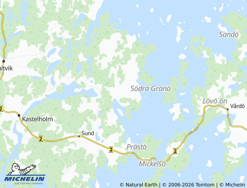 Kaart MICHELIN Mångstäkta - ViaMichelin