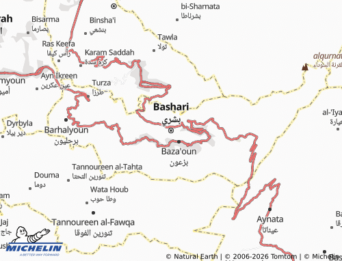 Carte MICHELIN Bashari - ViaMichelin