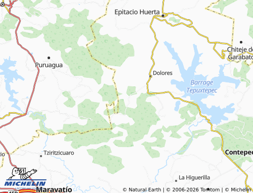 Mapa MICHELIN Tejocote San Isidro - ViaMichelin