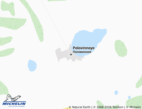 MICHELIN-Landkarte Polovinnoye - ViaMichelin