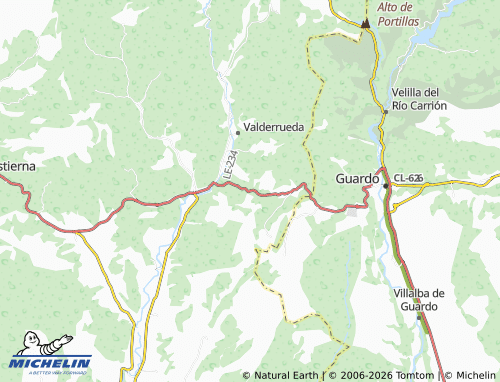 Kaart MICHELIN Cegoñal - ViaMichelin