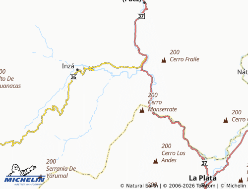 Mapa MICHELIN Vereda Pedregal - ViaMichelin