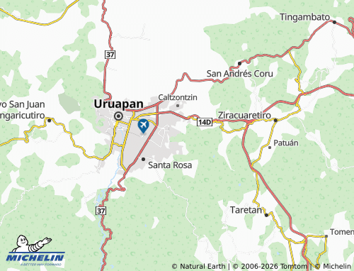 Mapa MICHELIN Independencia - ViaMichelin