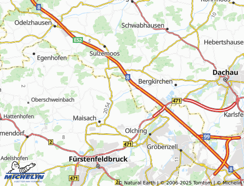 Mapa MICHELIN Fußberg - ViaMichelin
