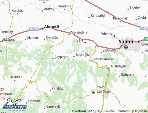 MICHELIN-Landkarte Başlıoğlu - ViaMichelin
