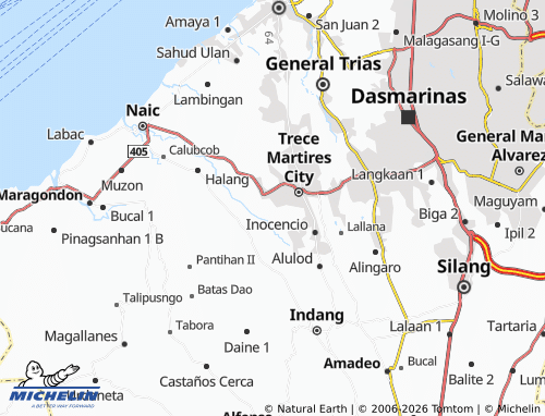MICHELIN Cabuco map - ViaMichelin