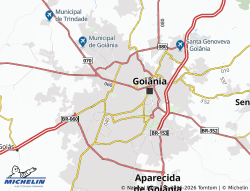 MICHELIN-Landkarte Vila Teófilo Neto - ViaMichelin