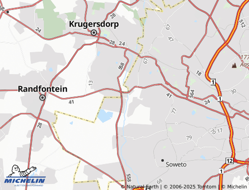 MICHELIN Leratong Village map - ViaMichelin