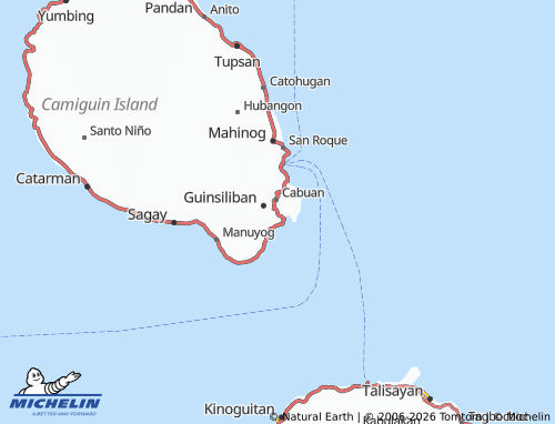 MICHELIN Cantaan map - ViaMichelin
