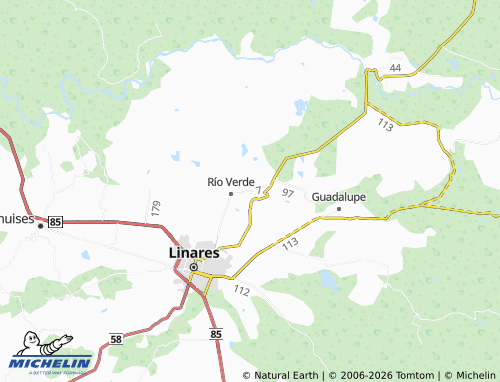 Mapa MICHELIN El Refugio - ViaMichelin