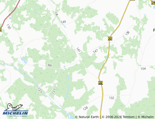 Carte MICHELIN Lasila - ViaMichelin