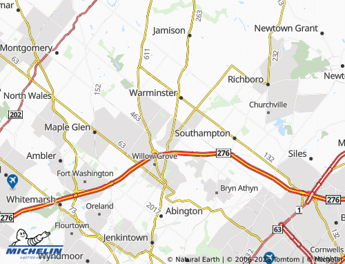 Kaart MICHELIN Hatboro - ViaMichelin