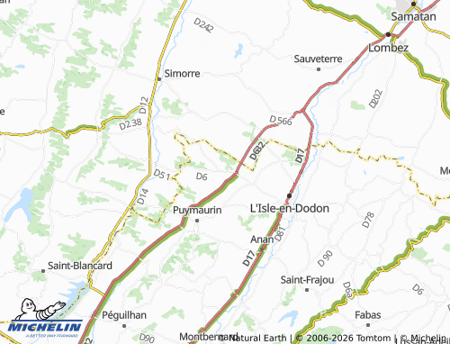 Mappa MICHELIN Molas - ViaMichelin
