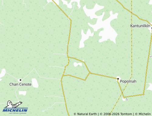 Mappa MICHELIN Felipe Carrillo Puerto Número Uno - ViaMichelin