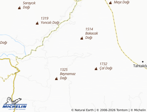 Mappa MICHELIN Hanefi - ViaMichelin
