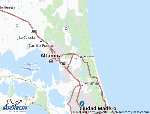 MICHELIN Villas de Altamira map - ViaMichelin