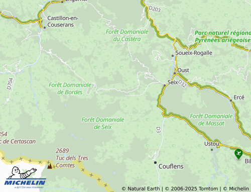 MICHELIN Esbints map - ViaMichelin