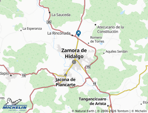 Mappa MICHELIN Estación de Ferrocarril - ViaMichelin