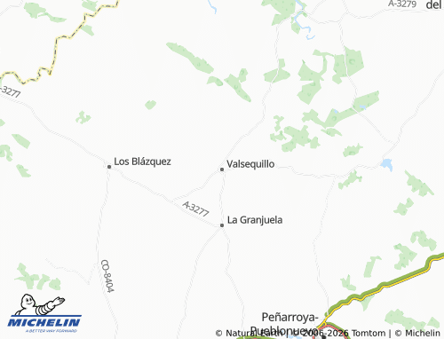 Mappa MICHELIN Valsequillo - ViaMichelin