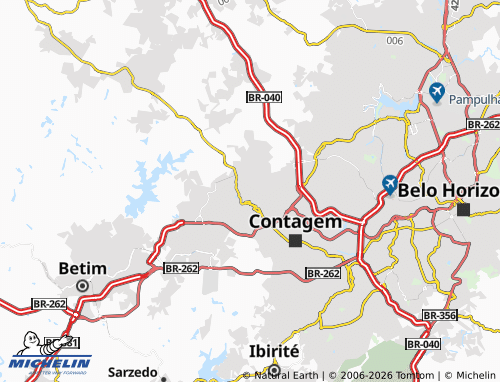Mapa MICHELIN São Gonçalo - ViaMichelin