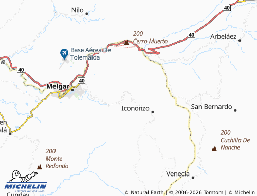 Mappa MICHELIN Cualamaná - ViaMichelin