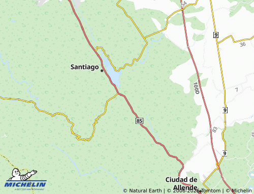 Mappa MICHELIN San José de Arriba - ViaMichelin