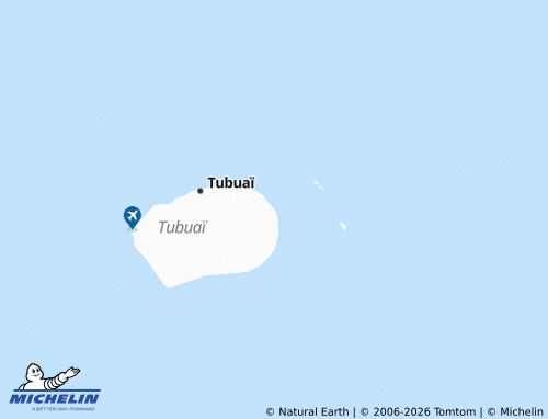 MICHELIN Ta'ahuaia map - ViaMichelin
