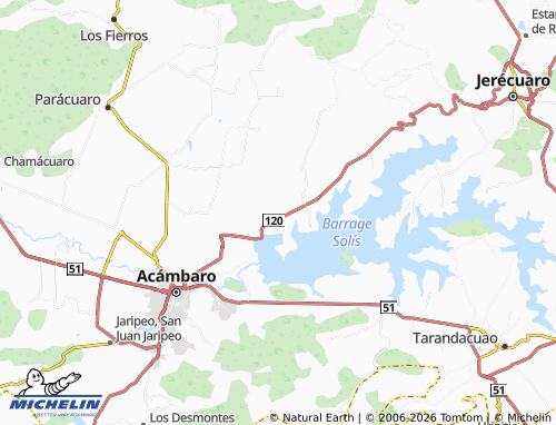 Mappa MICHELIN Purísima de Concepción - ViaMichelin