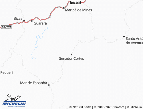 Mapa MICHELIN Senador Cortes - ViaMichelin