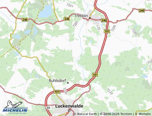 MICHELIN Märtensmühle map - ViaMichelin