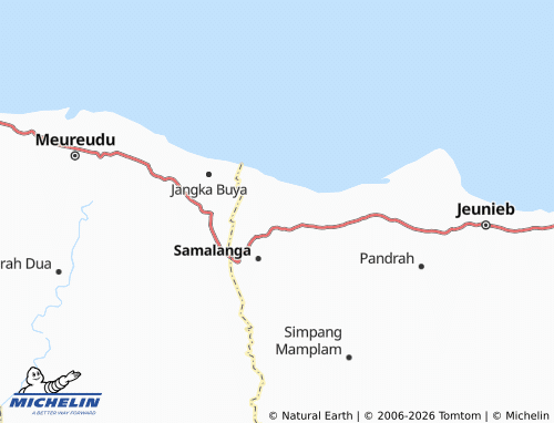MICHELIN Namploh Manyang map - ViaMichelin