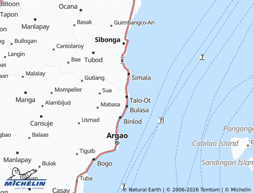 MICHELIN Talo-Ot map - ViaMichelin