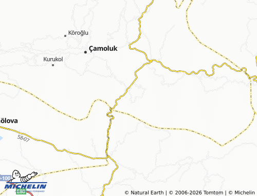 Mappa MICHELIN Kaynar - ViaMichelin