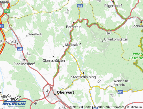 Mappa MICHELIN Neustift bei Schlaining - ViaMichelin