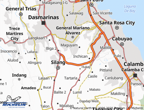 MICHELIN Kaong map - ViaMichelin