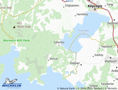 Mappa MICHELIN Sultaniye - ViaMichelin