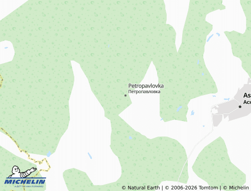 MICHELIN-Landkarte Petropavlovka - ViaMichelin