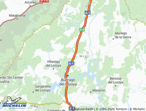 MICHELIN La Serna del Monte map - ViaMichelin
