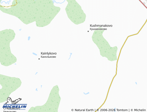 MICHELIN-Landkarte Kulayevo - ViaMichelin