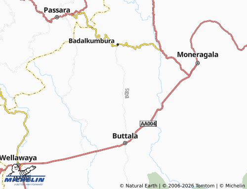 Mappa MICHELIN Muthukeliyawa - ViaMichelin