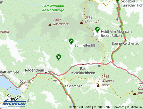 MICHELIN Staudach map - ViaMichelin
