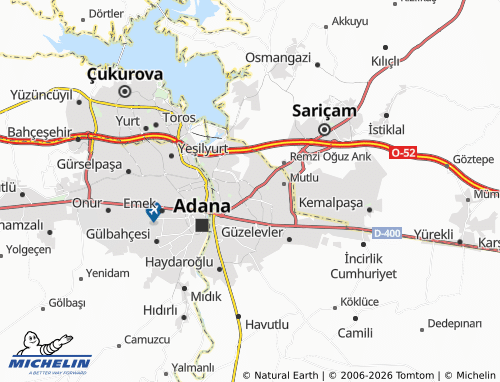 MICHELIN Dadaloğlu map - ViaMichelin