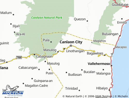 MICHELIN Linothangan map - ViaMichelin